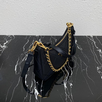 Nylon Hobo Bag