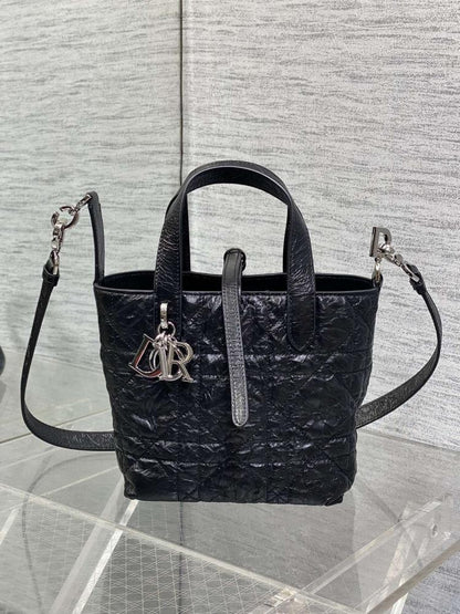 Calfskin Top Handle Bag