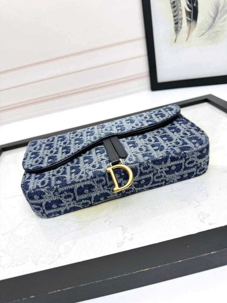Saddle Grey Printed Crossbody Bag