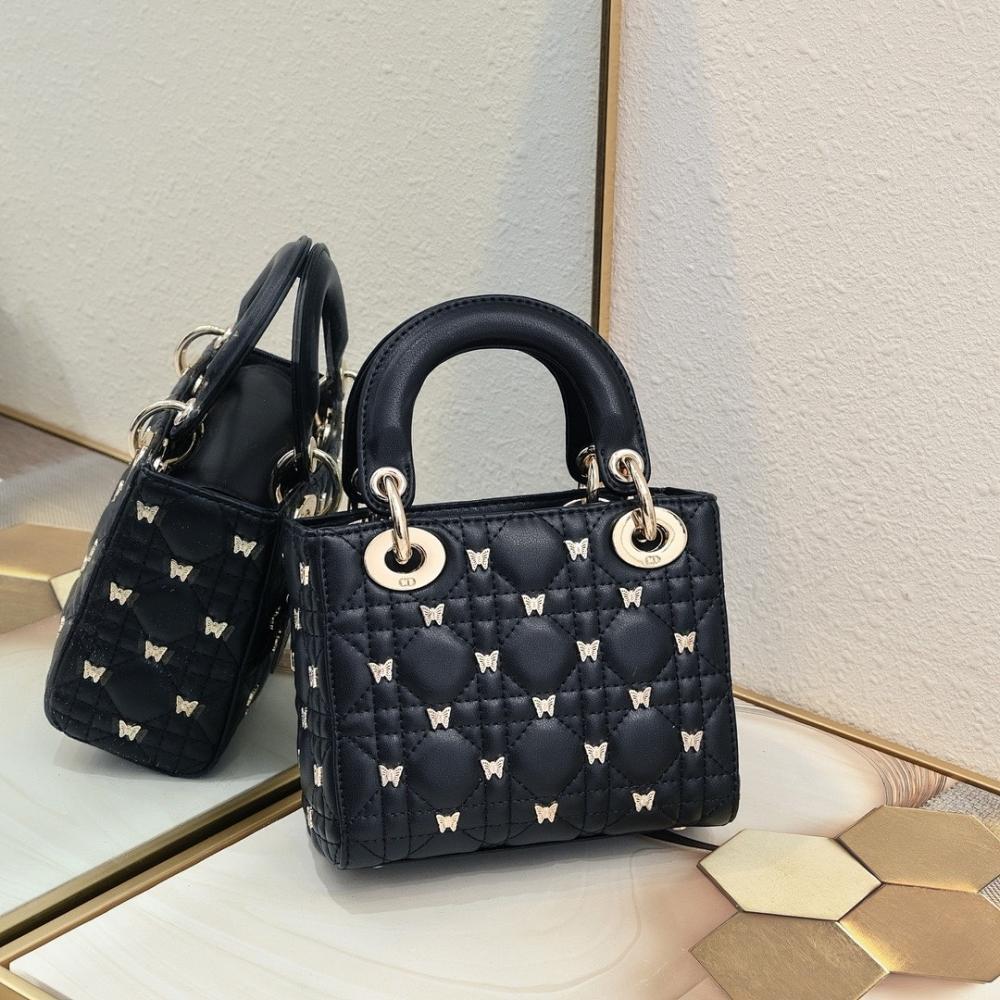 Italian-Inspired Stylish Studded Leather Shoulder Bag