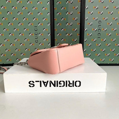 Alma Green Calfskin Crossbody Bag