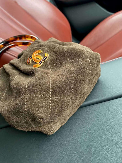 Leather Top Handle Bag
