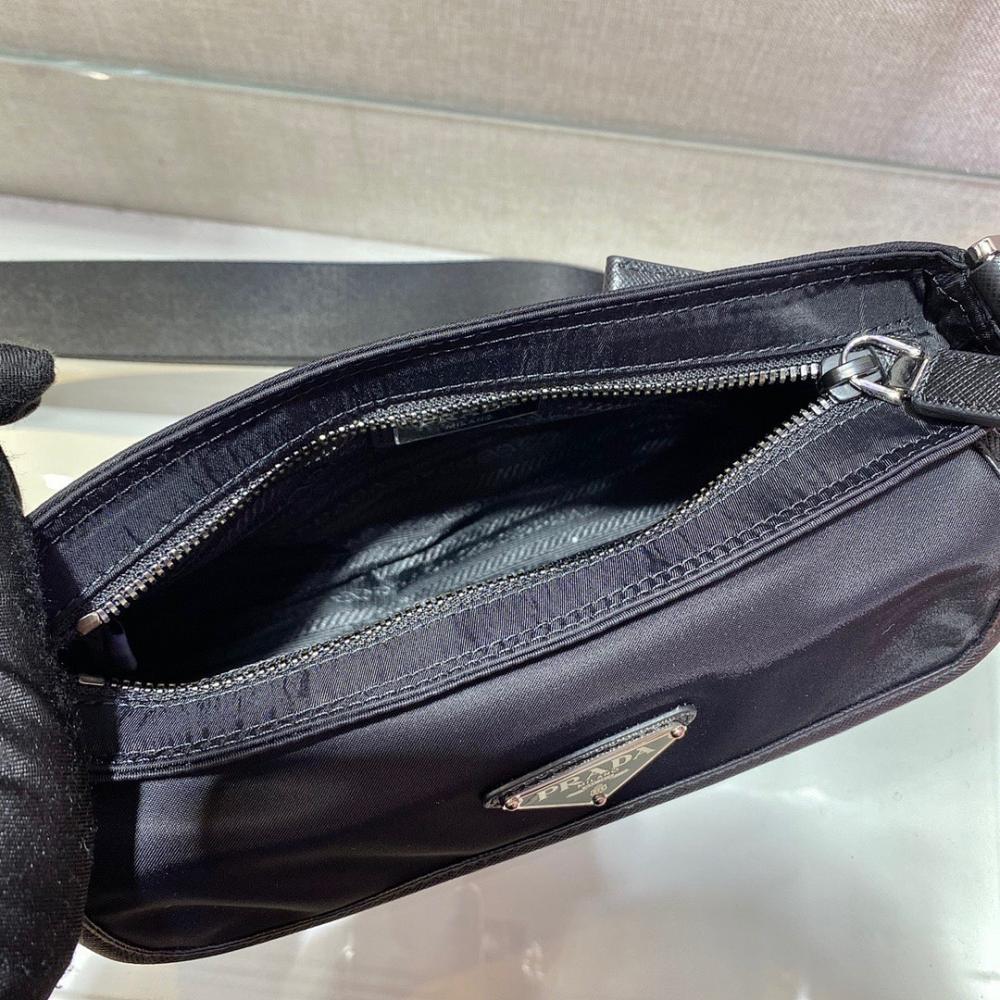 Luxury Refined Woven Saffiano Leather Shoulder Bag