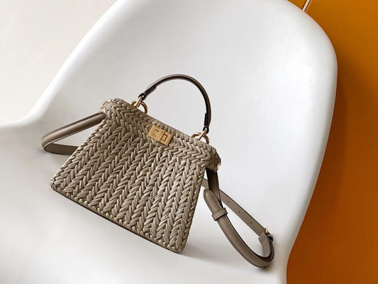 Woven Raffia Wallet