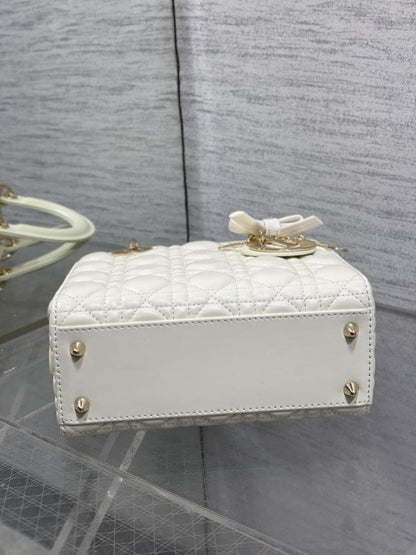 Classic Leather Top Handle Bag