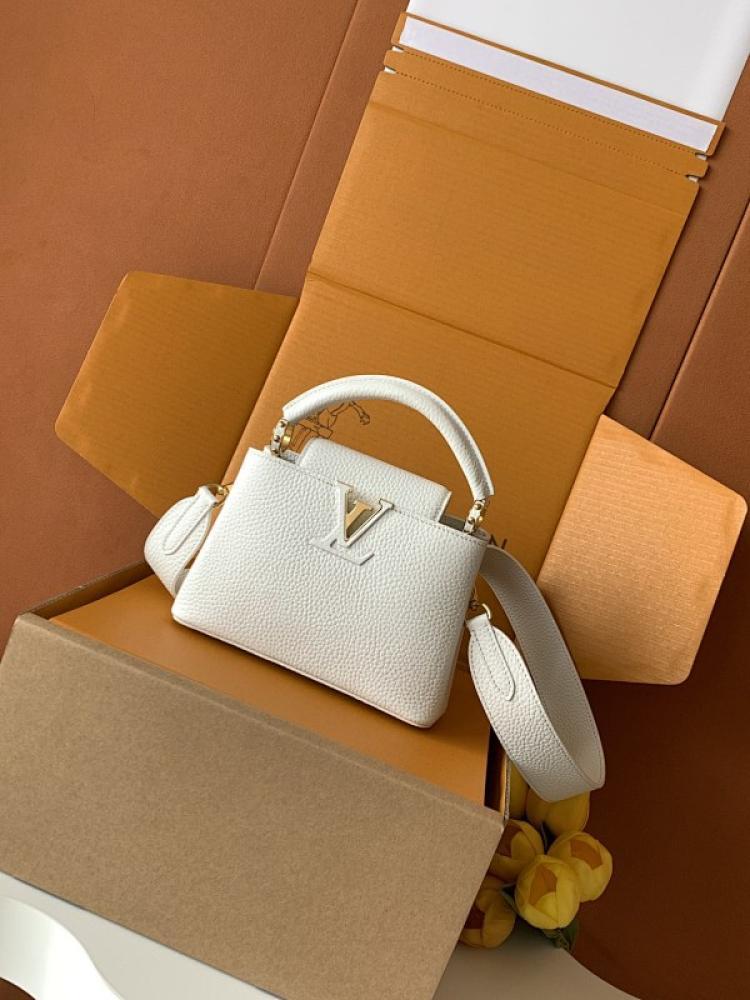 Gold Top Handle Bag
