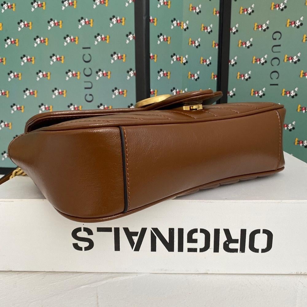 Alma Brown Quilted Leather Top Handle Bag