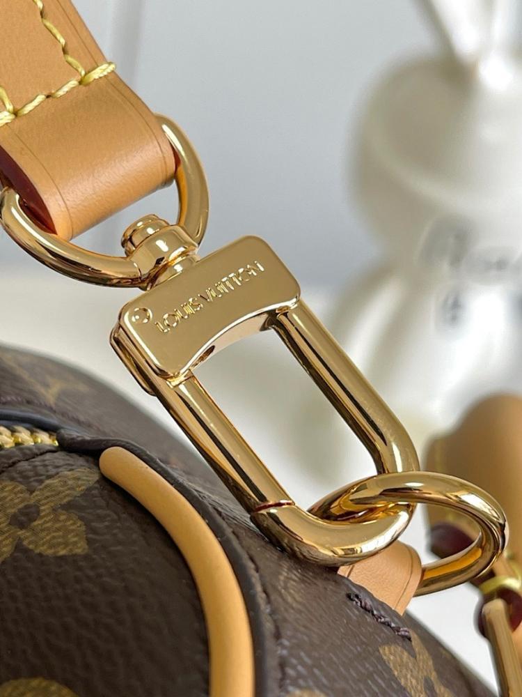 Speedy Monogram Leather Top Handle Bag