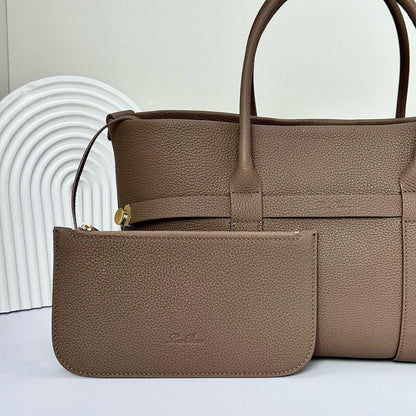 Modern Refined Leather Tote Bag