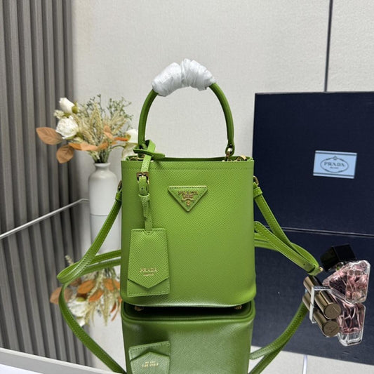 Leather Bucket Bag