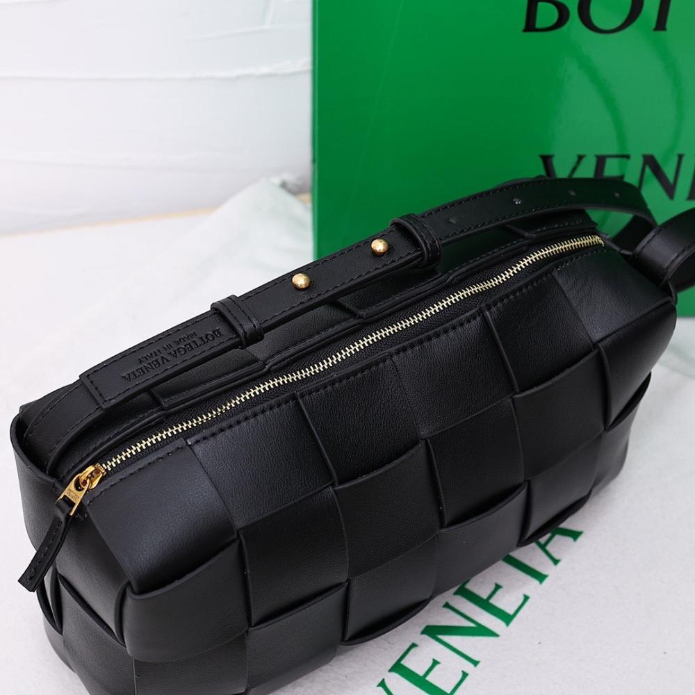 Alma Green Denim Top Handle Bag