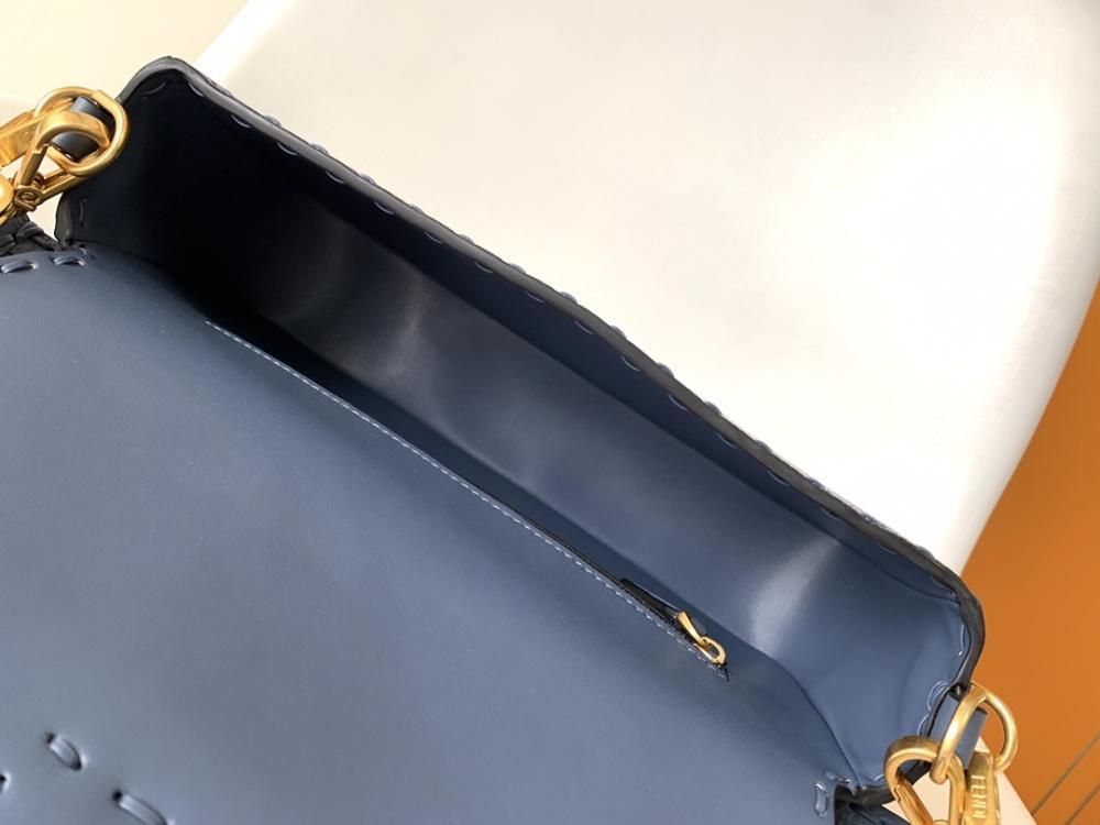 Refined Leather Top Handle Bag