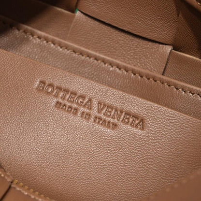 Stylish Woven Leather Top Handle Bag – Limited Edition