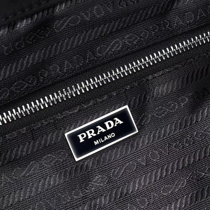Italian-Inspired Stylish Woven Nylon Crossbody Bag