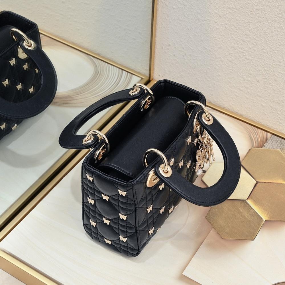 Italian-Inspired Stylish Studded Leather Shoulder Bag