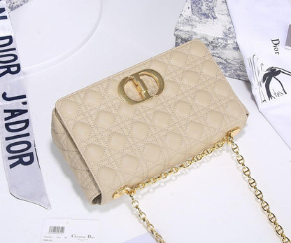 Luxury Premium Silver Lambskin Crossbody Bag