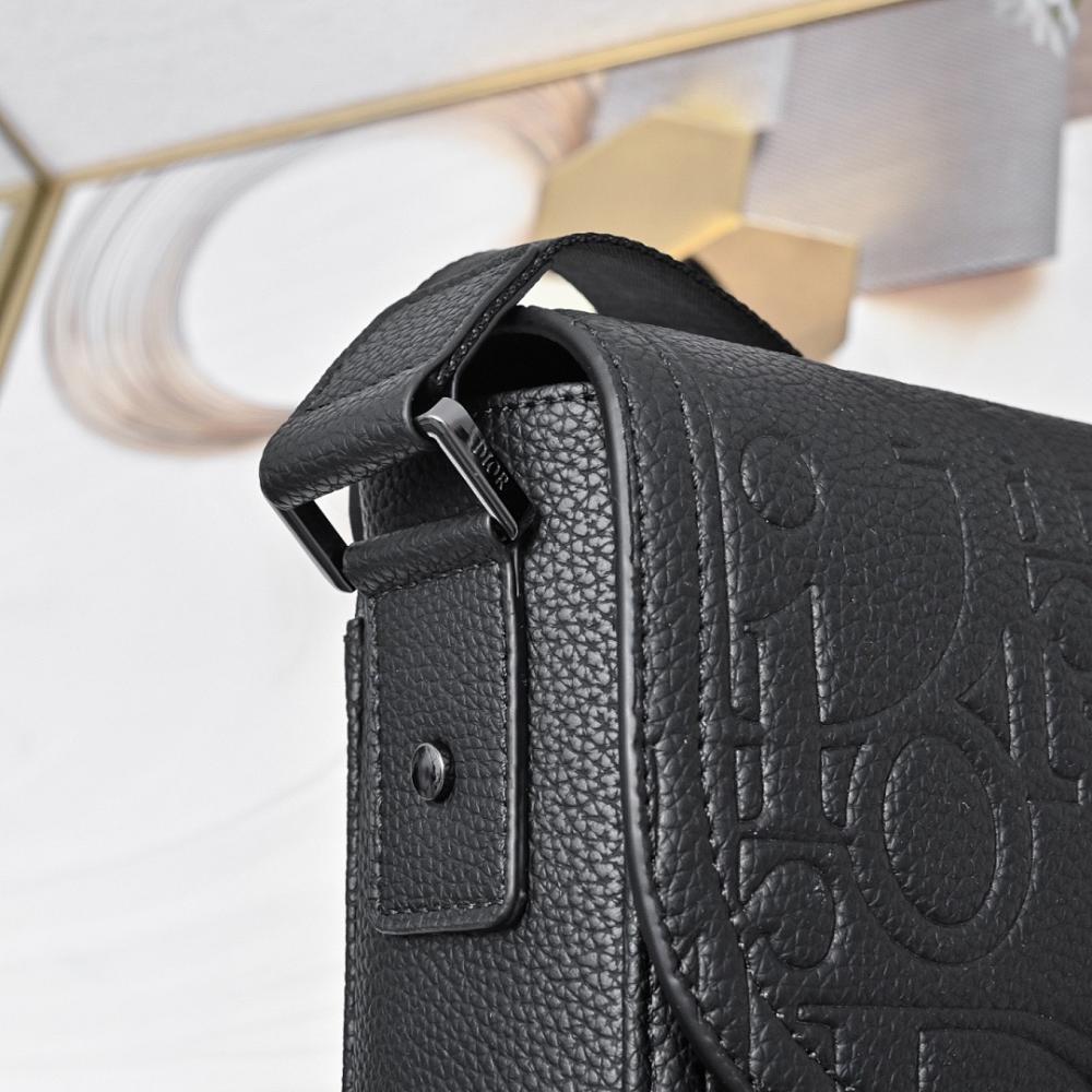 Stylish Premium Black Leather Shoulder Bag