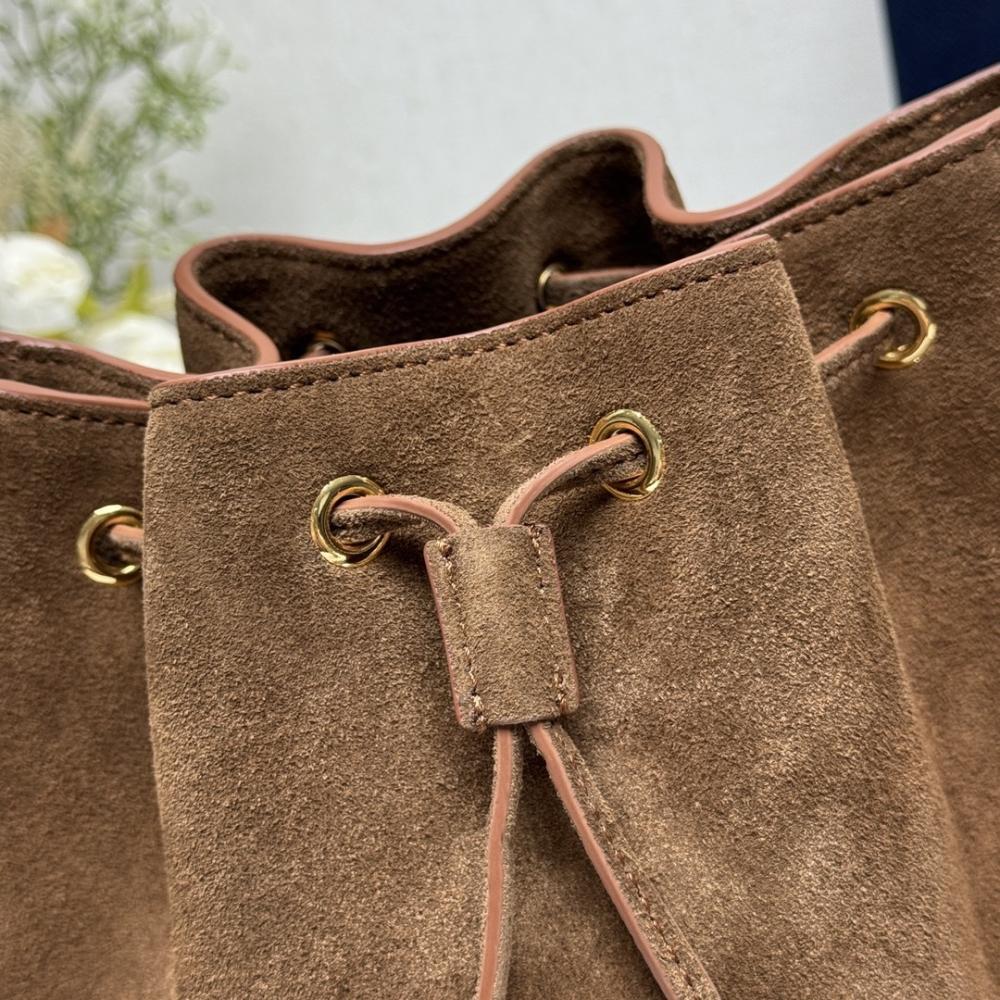 Leather Bucket Bag