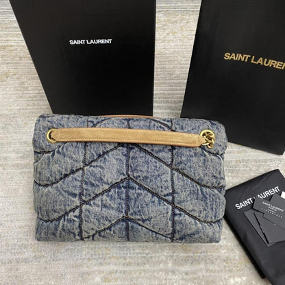 Quilted Top Handle Bag