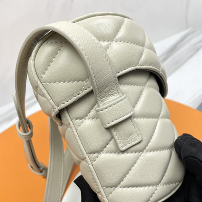 Leather Top Handle Bag