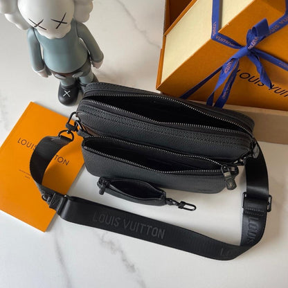 Modern Luxury Monogram Calfskin Shoulder Bag