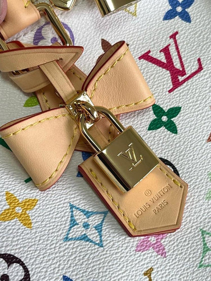Speedy Bandouliere Monogram Calfskin Travel Bag