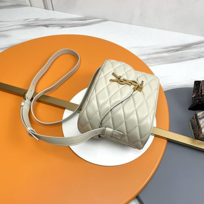 Leather Top Handle Bag