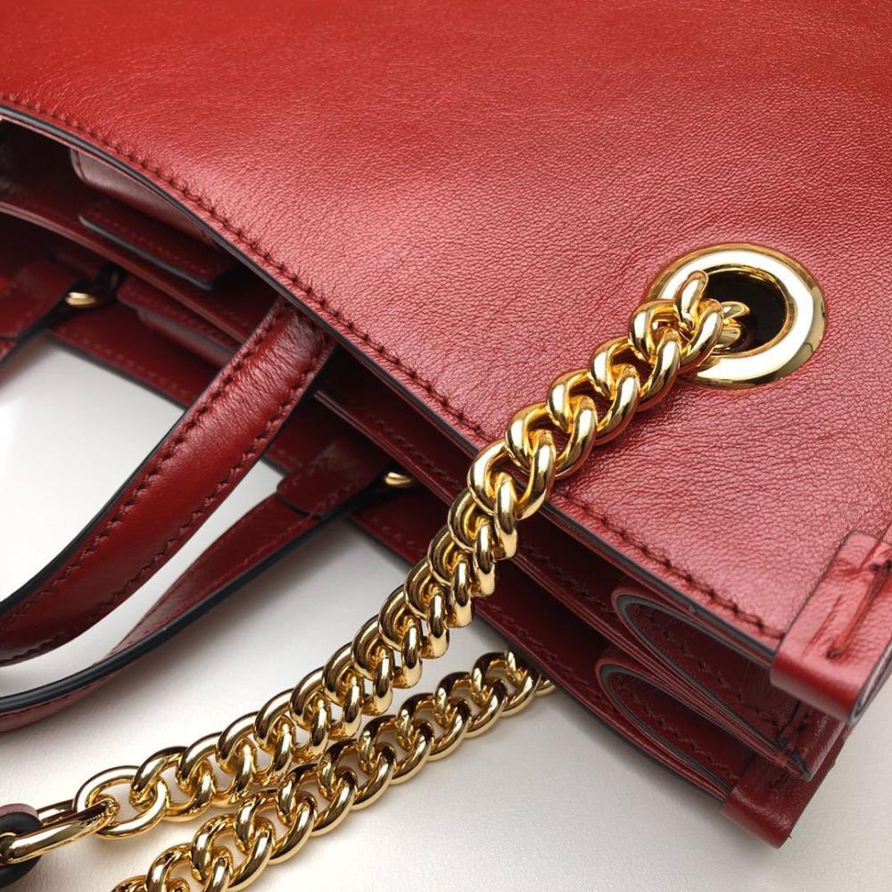 Luxury Leather Top Handle Bag