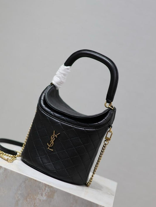 Stylish Refined Embroidered Bucket Bag