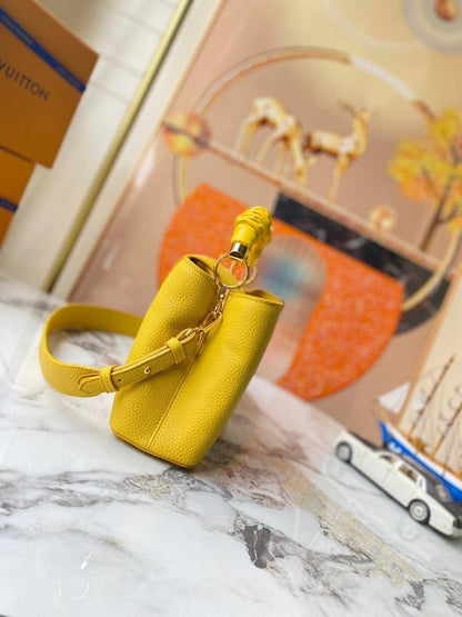 Luxury Refined Leather Shoulder Bag