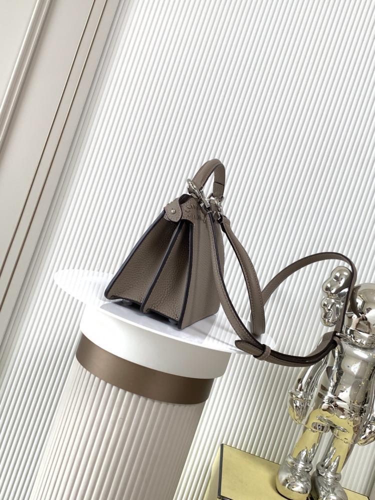 Calfskin Top Handle Bag