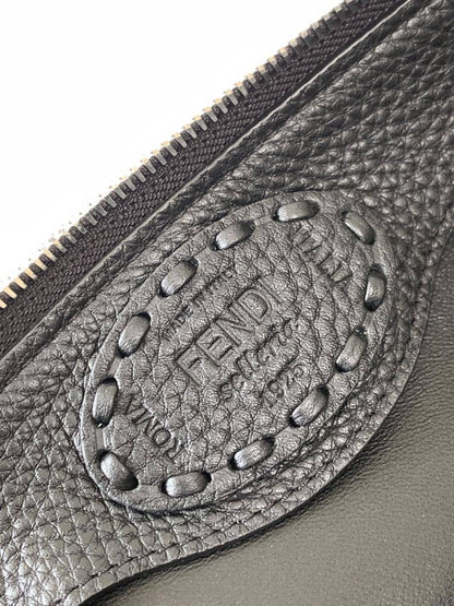 Gold Leather Shoulder Bag