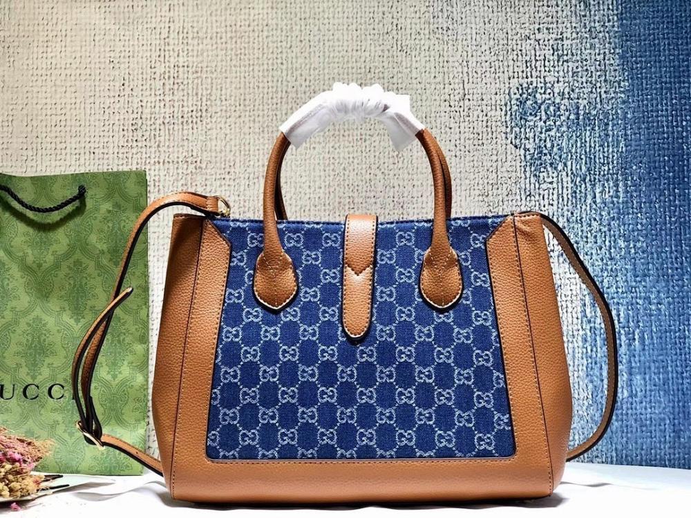 Classic Premium Denim Tote Bag
