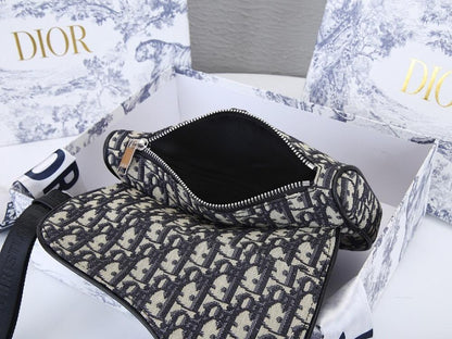 Italian-Inspired Stylish Monogram Calfskin Shoulder Bag
