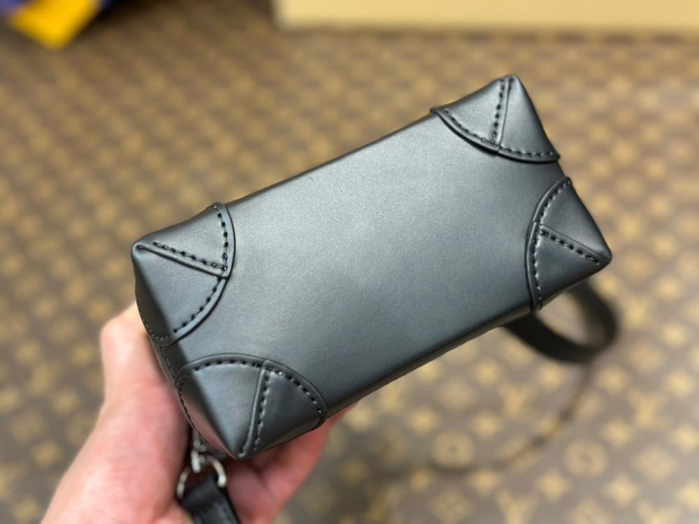 Classic Italian-Inspired Canvas Top Handle Bag