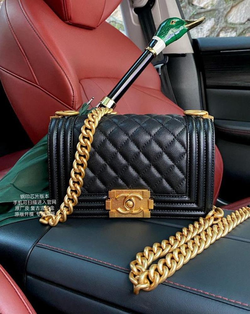 Classic Leather Top Handle Bag
