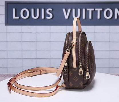 Italian-Inspired Luxury Monogram Backpack