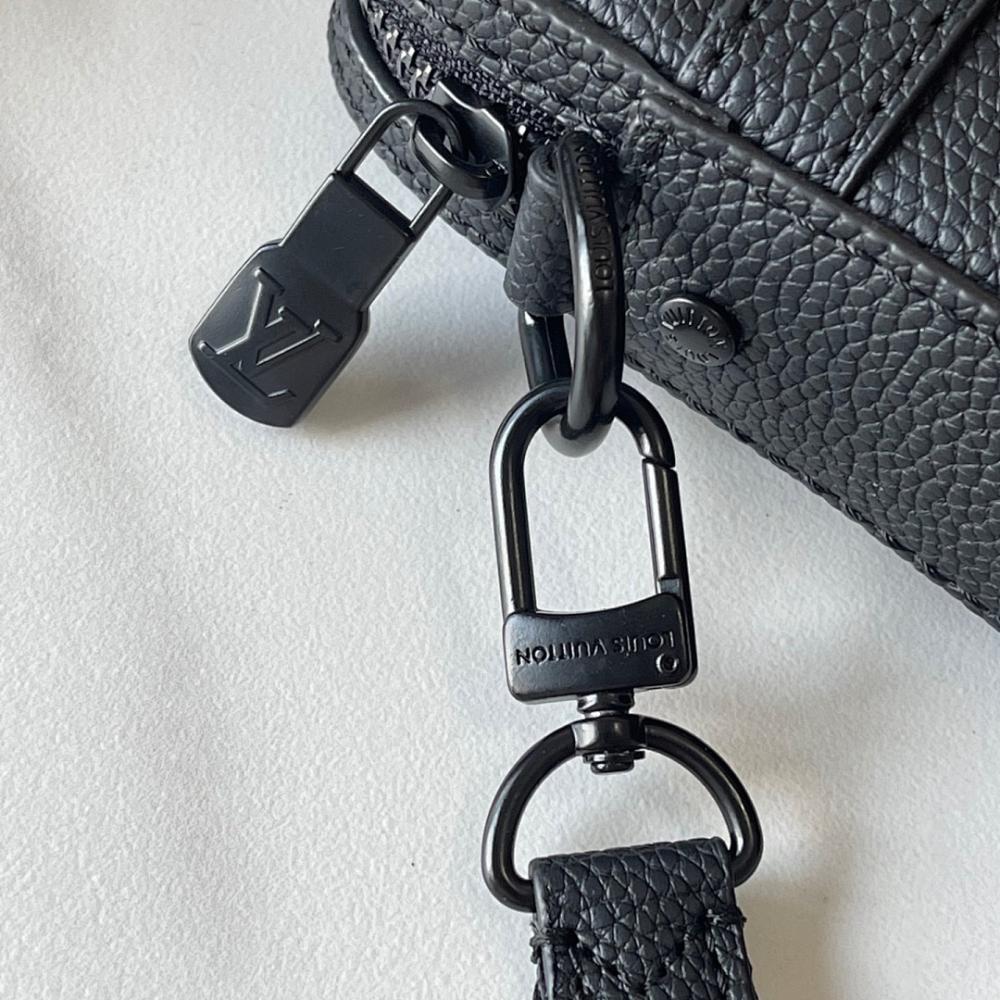Modern Luxury Monogram Calfskin Shoulder Bag