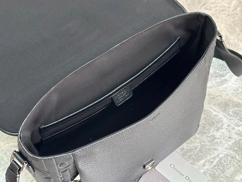 Classic Black Calfskin Crossbody Bag – Special Edition