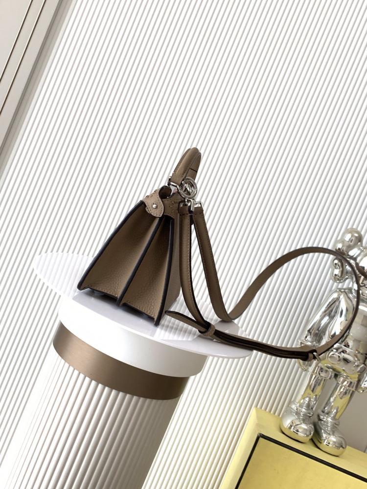 Calfskin Top Handle Bag