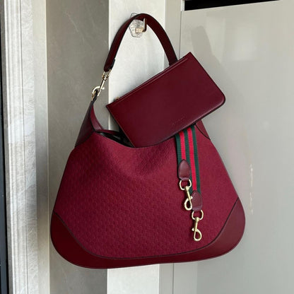 Italian-Inspired Stylish Pink Crossbody Bag