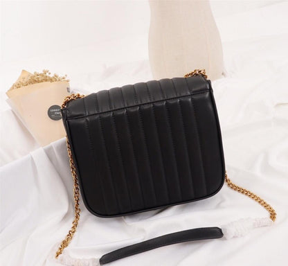 Elegant Premium Lambskin Top Handle Bag