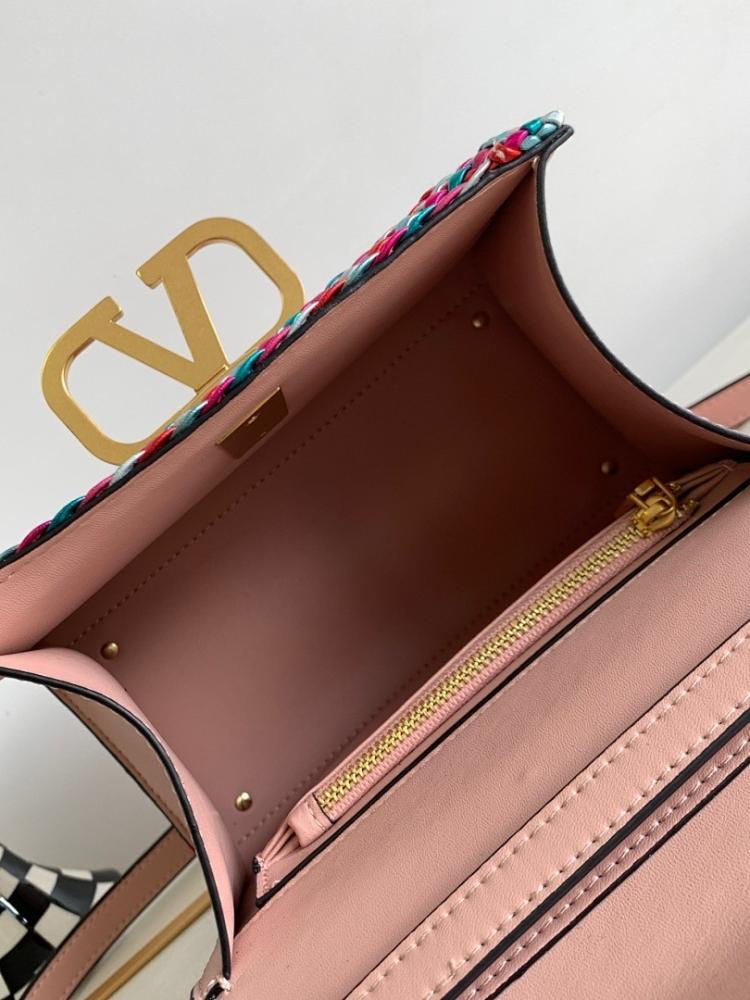 Modern Luxury Gold Woven Leather Tote Bag