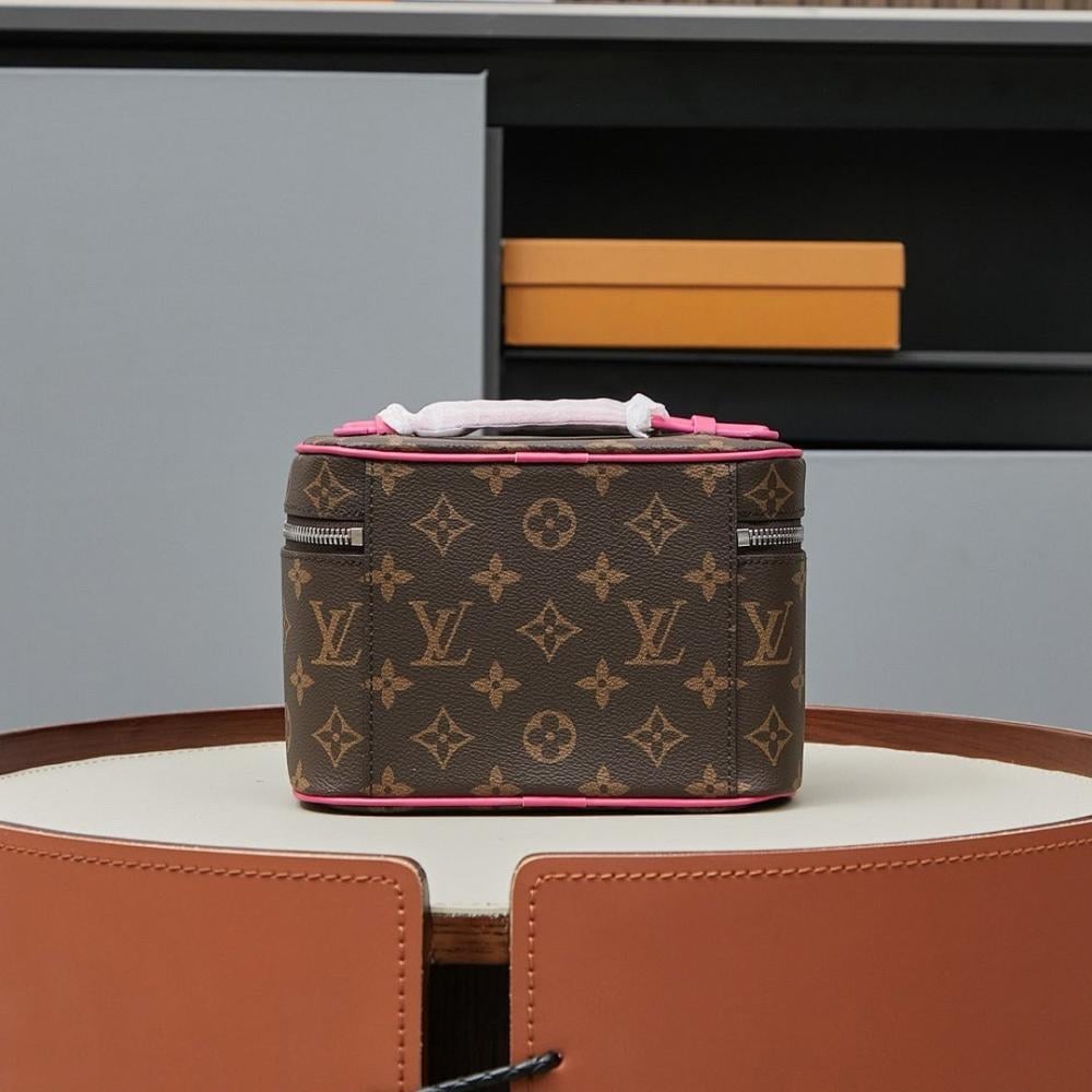 Luxury Stylish Monogram Leather Top Handle Bag