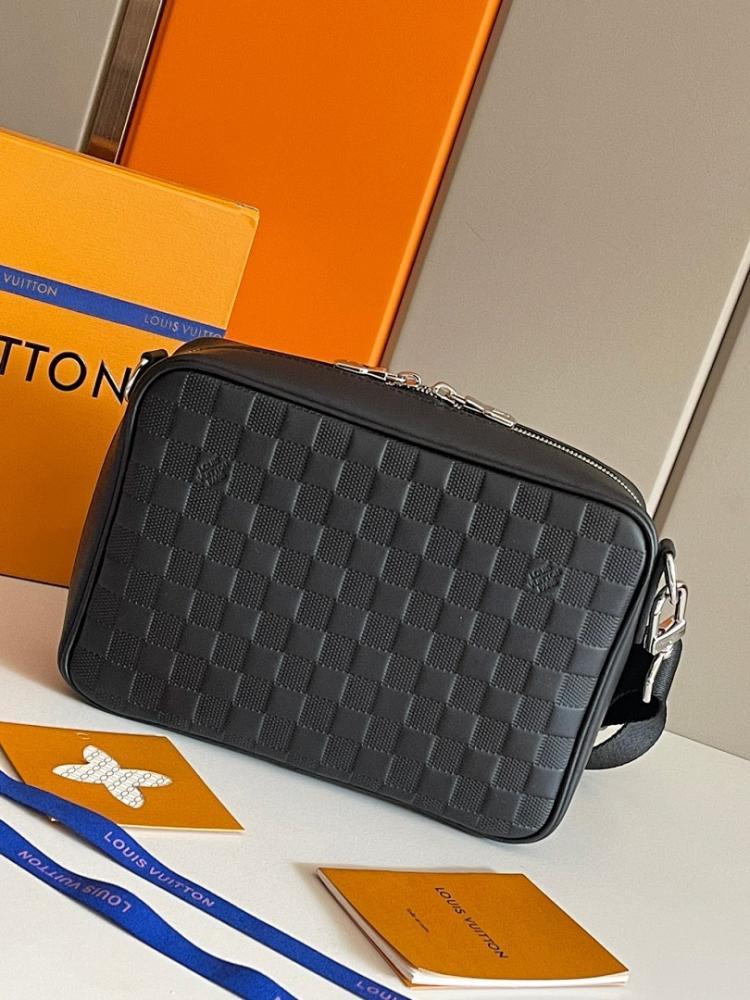 Luxury Refined Leather Crossbody Bag
