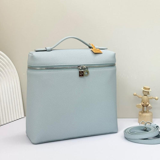 Modern Stylish Gold Calfskin Crossbody Bag