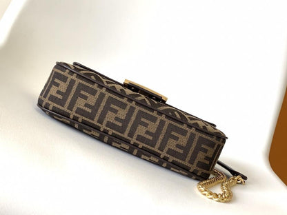 Woven Jacquard Shoulder Bag