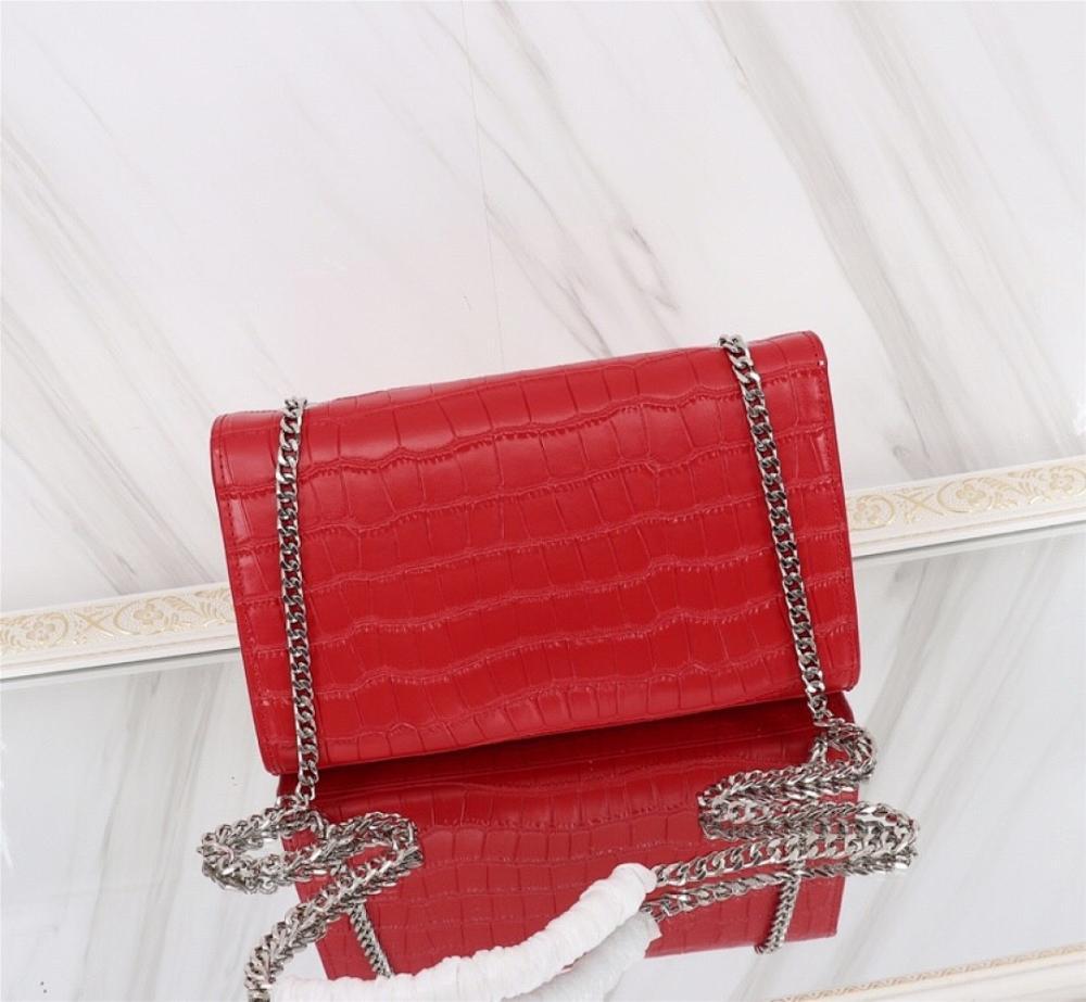 Modern Luxury Calfskin Shoulder Bag