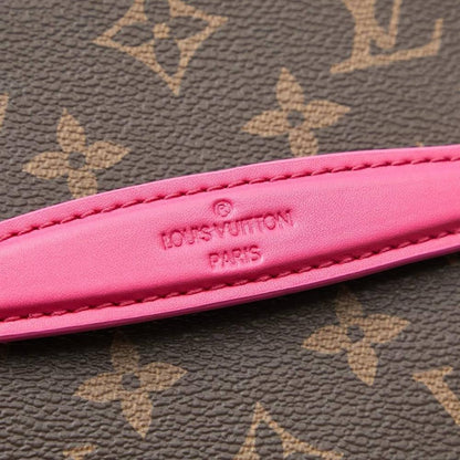 Luxury Stylish Monogram Leather Top Handle Bag