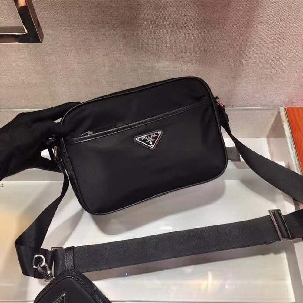 Classic Saffiano Leather Crossbody Bag – Limited Edition